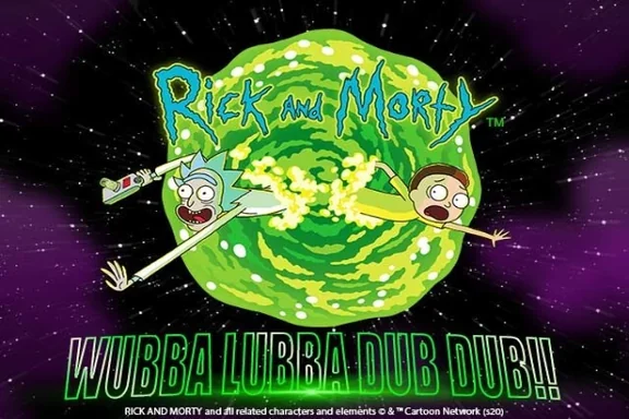 Rick And Morty Wubba Lubba Dub Dub — capa do slot